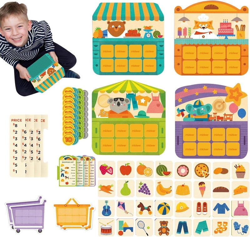 woobles Shopping List Toy,Funny Shopping Toys For Toddlers | Children Playing Games for Toddlers, Kids, Teens, Boys and Girls, Students for Memorizing - Image 1
